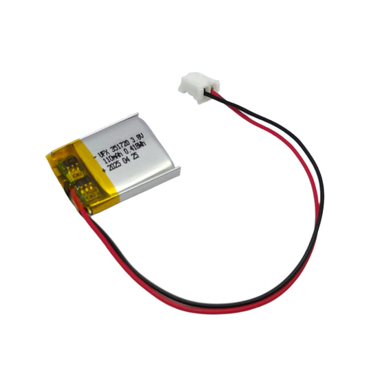 Li Po - 3.7V, 110mAh